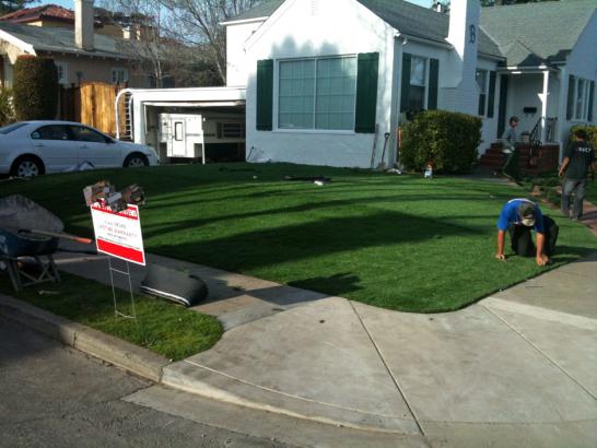 Artificial Grass Photos: Green Lawn Banning, California Landscape Design, Front Yard Landscape Ideas