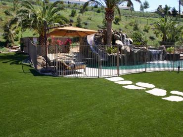 Artificial Grass Photos: Turf Grass Newport Beach, California Backyard Deck Ideas, Backyard Pool